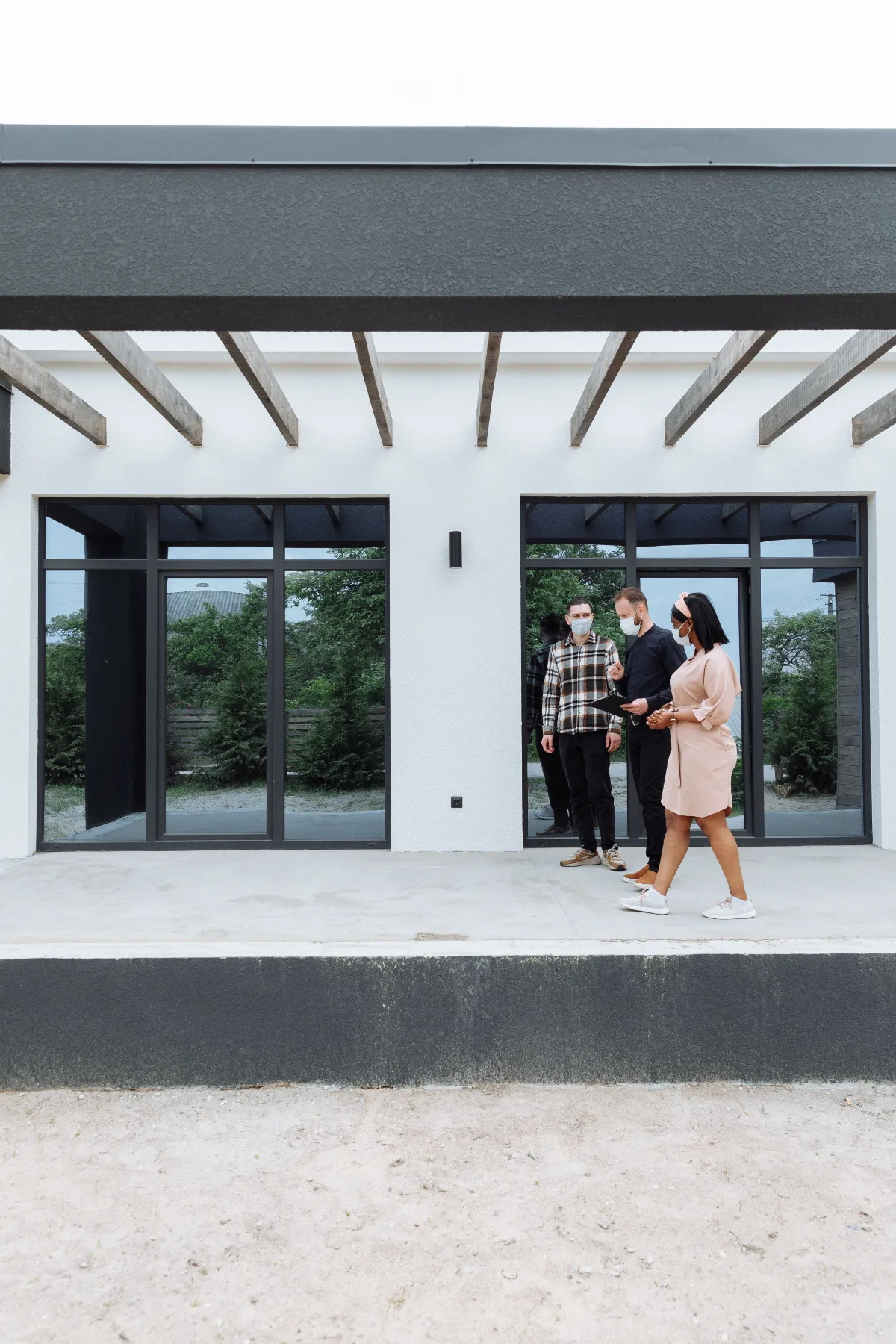 Visiting a new construction model home in Las Vegas with a buyer's agent