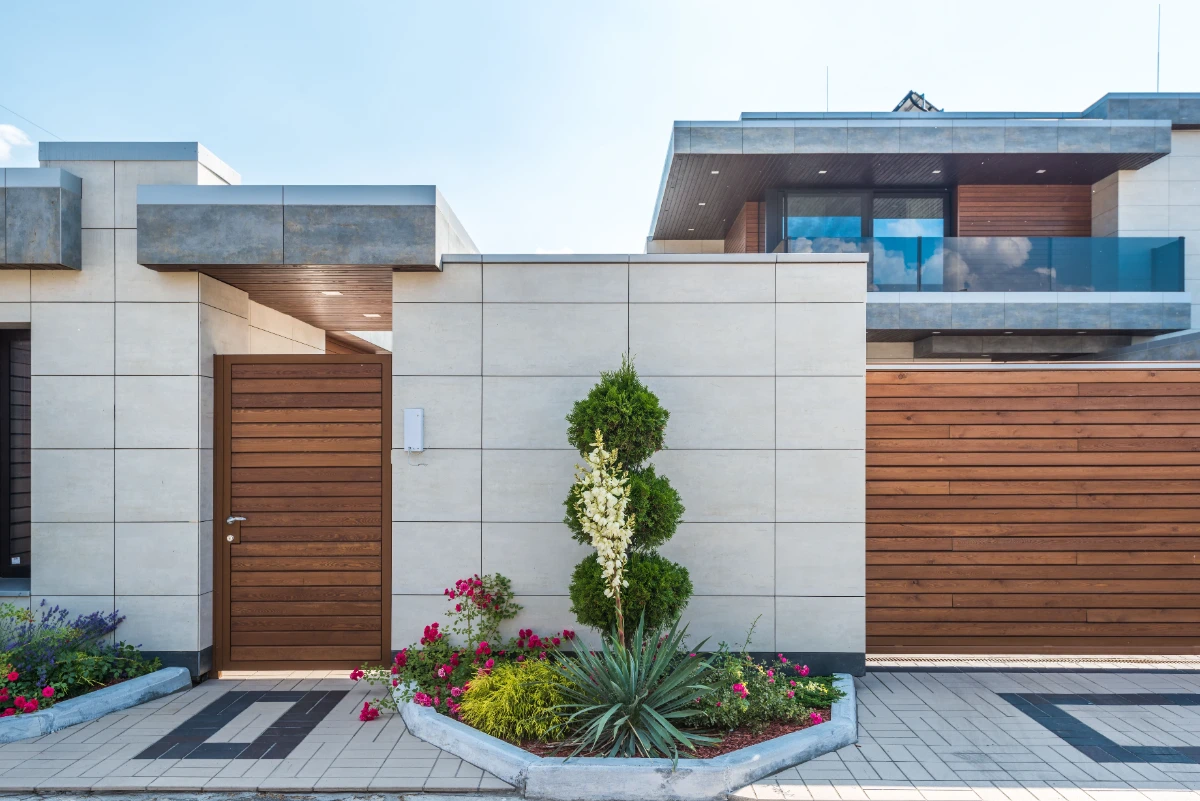Different styles of gated homes in Summerlin